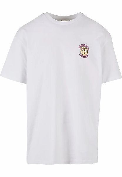 URBAN CLASSICS T-Shirt "Urban Classics Herren Organic Big Peace Tee" 1 Stk. günstig online kaufen