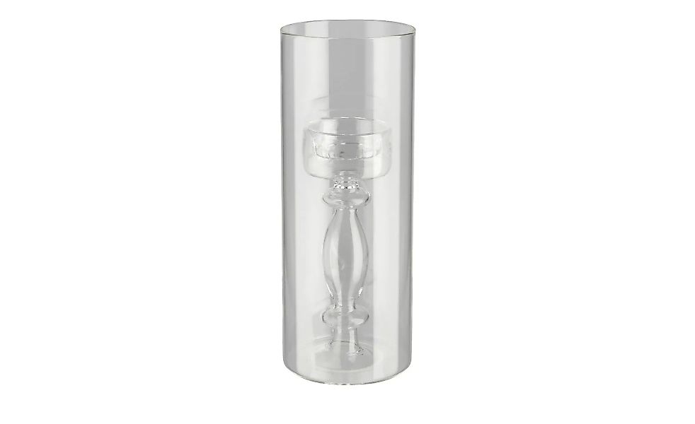 Teelichthalter - transparent/klar - Glas - 21 cm - Dekoration > Kerzen & Li günstig online kaufen