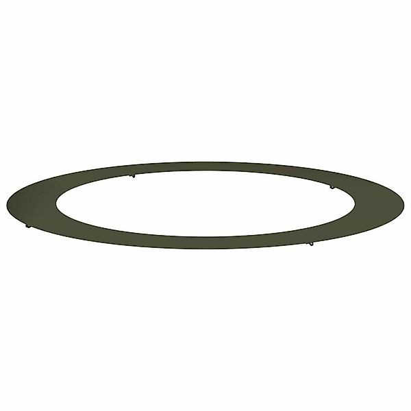 vidaXL Blumentopf Flacher Baumring Olivgrün Ø90 günstig online kaufen