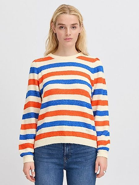 Ichi Rundhalspullover DUSTY (1-tlg) Plain/ohne Details günstig online kaufen