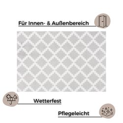 HANSE Home Fußmatte "Elegance, Türmatte" rechteckig 7 mm Höhe Schmutzfangma günstig online kaufen