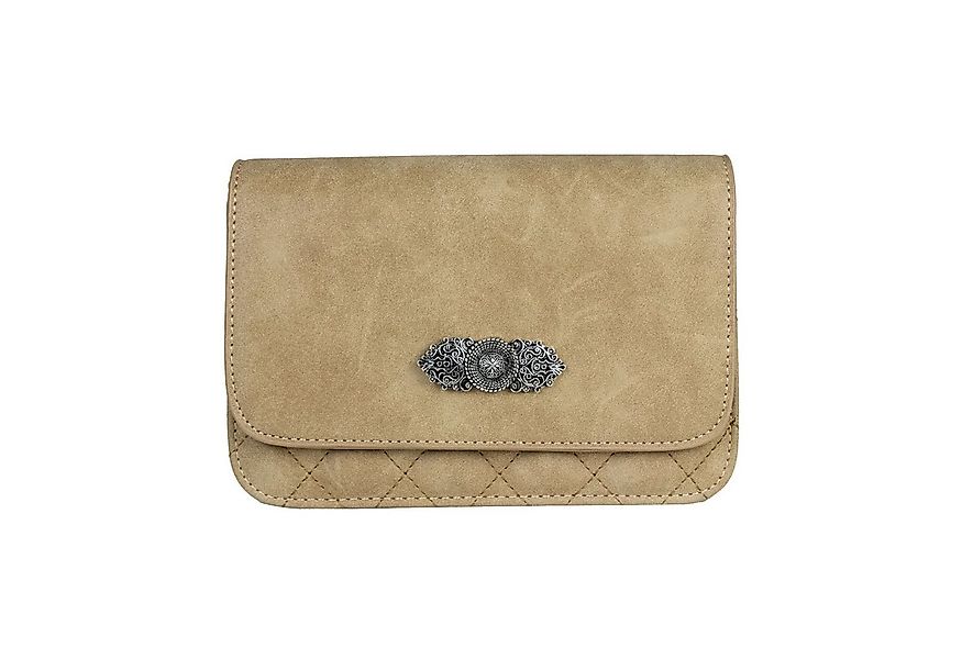 Trachtenland Trachtentasche Gesteppte Handtasche 'Fabia' mit Trachten Appli günstig online kaufen