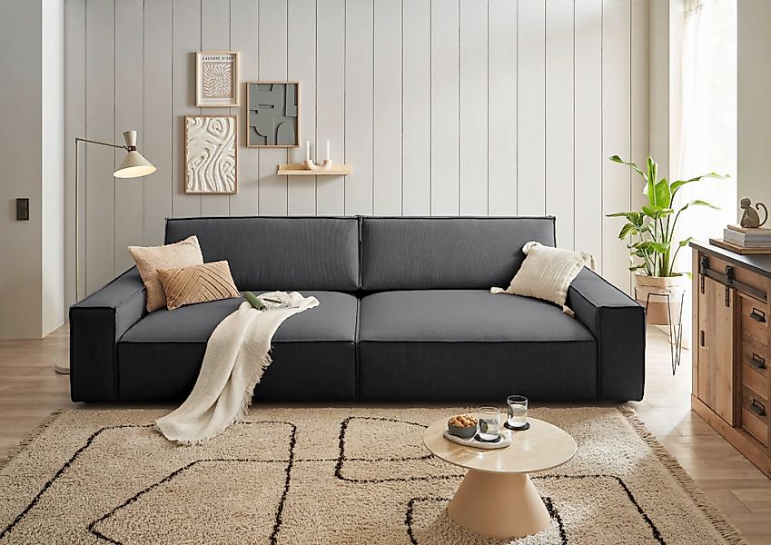 Home affaire Big-Sofa "NEU: SHERWOOD XXL, Big-Sofa (316cm), extra tiefe Sit günstig online kaufen