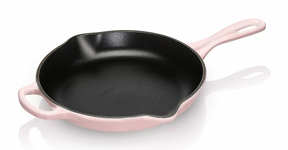 Le Creuset Brat- und Servierpfanne Gusseisen Shell Pink 23cm günstig online kaufen