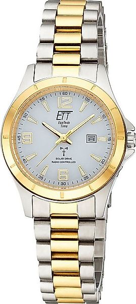 ETT Funkuhr Gobi Lady ELS-11676-12M, Armbanduhr, Solar, Damenuhr, Edelstahl günstig online kaufen