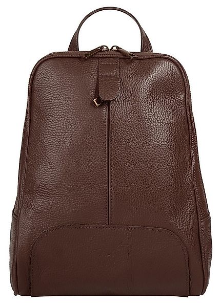 Samantha Look Cityrucksack, echt Leder, Made in Italy günstig online kaufen