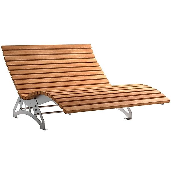 SOTECH Untergestell Gartenliege LOUNGER 1350 mm Breit Edelstahl Geschliffen günstig online kaufen