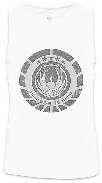 Urban Backwoods Tanktop BSG75 Patch Ärmelloses T-Shirt Lieutenant Galactica günstig online kaufen