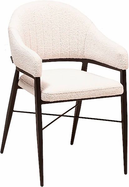 OMG Design Armlehnstuhl »Roma«, (Set), 1 St., Stoff, bequemer Esszimmerstuh günstig online kaufen