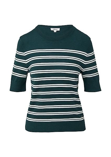 s.Oliver Strickpullover - figurbetontes Strickshirt mit günstig online kaufen
