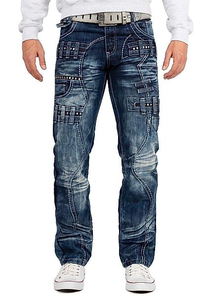 Kosmo Lupo 5-Pocket-Jeans Extravagante Herren Hose günstig online kaufen