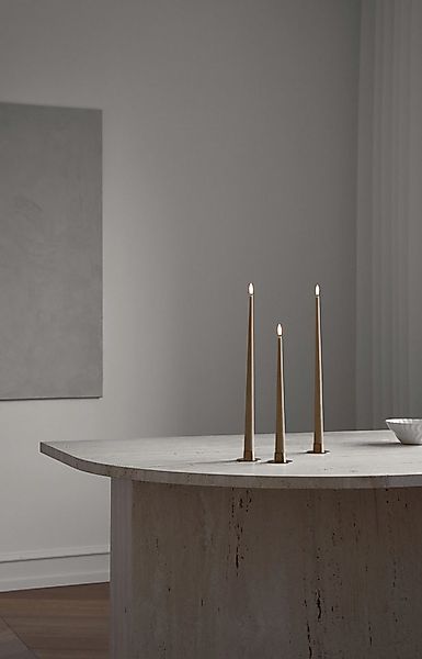 ester & erik LED-Kerze Ester & Erik LED Spitzkerze 40 cm 2er Set günstig online kaufen