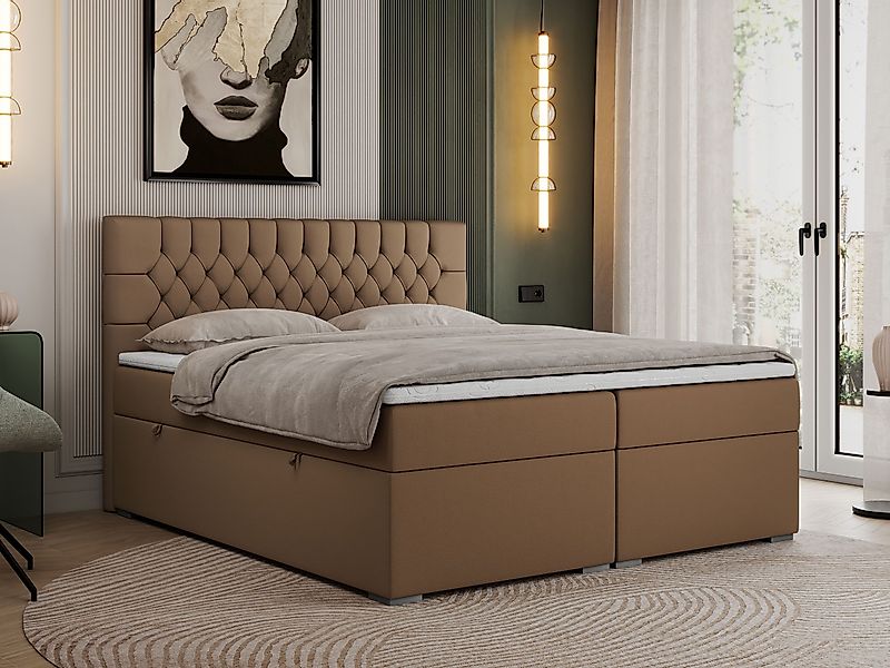MKS MÖBEL Boxspringbett PERA (Set, Packung, günstig online kaufen