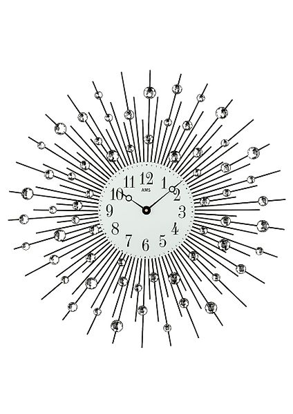 AMS Wanduhr 9380 (Quarzuhr,Wohnzimmer,Esszimmer,Küche,Arbeitszimmer,Büro,Fl günstig online kaufen