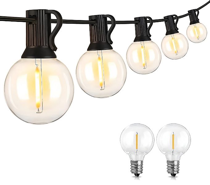 Athlix LED-Lichterkette LED-Lichterkette Lichterkette Led Außen IP44 Wetter günstig online kaufen