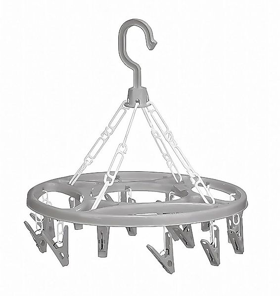 Arte Regal Balkonwäschetrockner Camping WÄSCHETROCKNER KARUSSEL mit 15x Kla günstig online kaufen