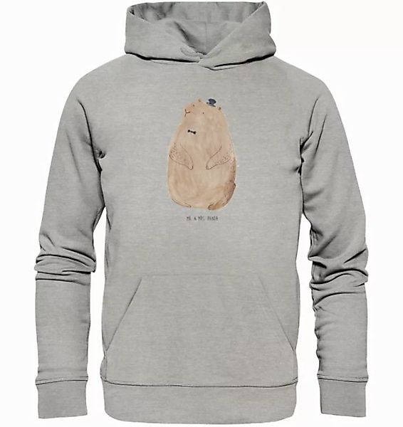 Mr. & Mrs. Panda Hoodie Größe XS Murmeltier - Heather Grey - Geschenk, Frau günstig online kaufen