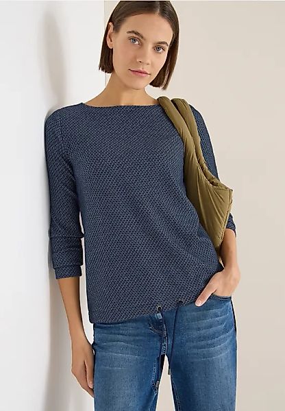 CECIL Two-Tone Strukturpullover günstig online kaufen