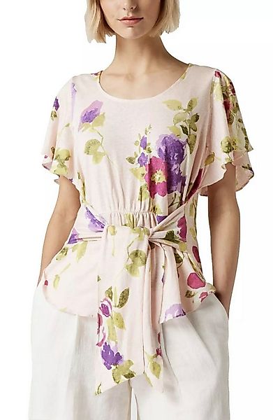 Lauren Ralph Lauren Blusentop Bluse Floral Print V-Ausschnitt Top Shirt Tun günstig online kaufen