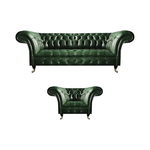 JVmoebel Chesterfield-Sofa Luxus Design Einrichtung Sessel Sofagarnitur Sof günstig online kaufen