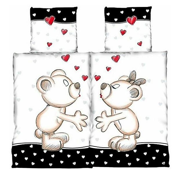 Leonado Vicenti Bettwäsche Partnerbettwäsche Mikrofaser 135x200 cm 4 teilig günstig online kaufen