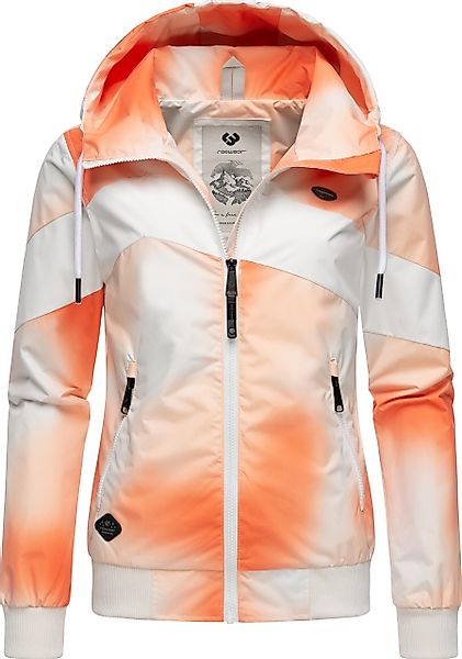 Ragwear Funktionsjacke "Nuggie Block Ombre Intl." mit Kapuze Übergangsjacke günstig online kaufen