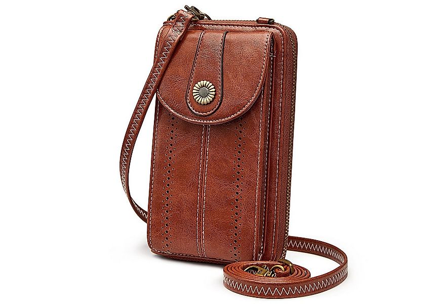 S-ZONE Umhängetasche S-ZONE Damen RFID-blockierende Umhängetasche Handytasc günstig online kaufen