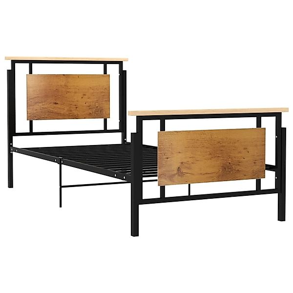 vidaXL Bettgestell Metall 90x200 cm733771 günstig online kaufen
