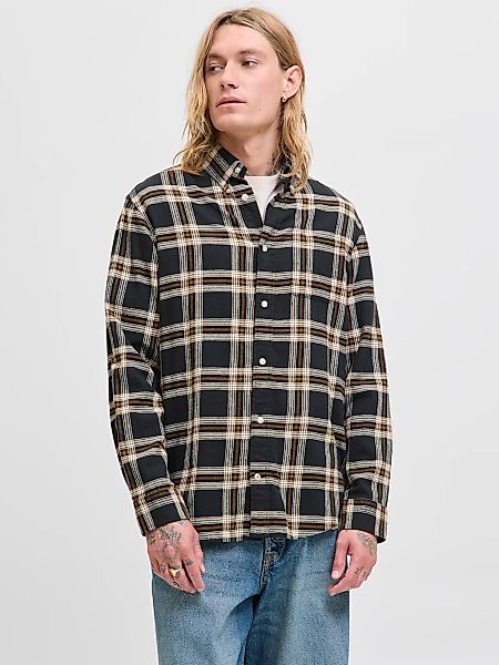Jack & Jones Herren Freizeit Hemd JJECLASSIC FLANNEL CHECK SHIRT - Regular günstig online kaufen