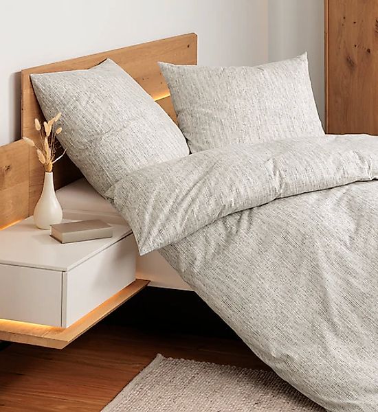 Janine Bettwäsche »Soft-Cotton71000 0«, mit Reissverschluss günstig online kaufen