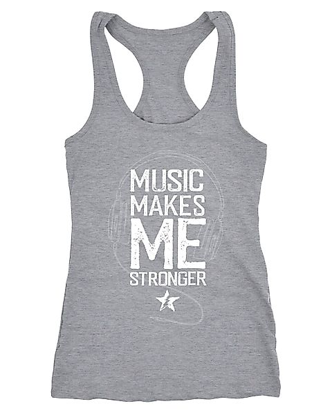 Neverless Tanktop Damen Tank-Top Music makes günstig online kaufen