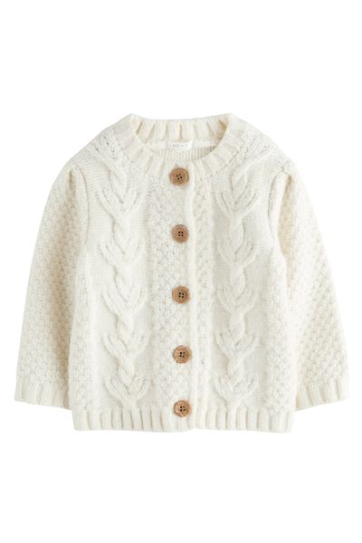 Next Strickjacke Grobgestrickte, noppige Strickjacke (1-tlg) günstig online kaufen