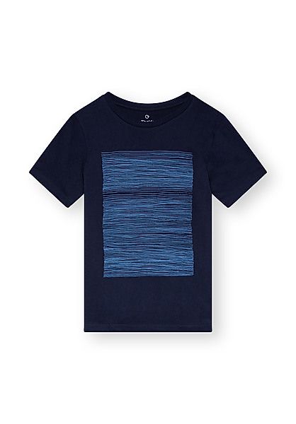 Herren Print T-shirt Strokes Aus Biobaumwolle günstig online kaufen