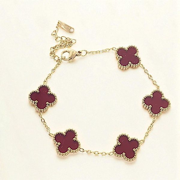 Medusa Accessoires Armband Klee Braun Armband günstig online kaufen