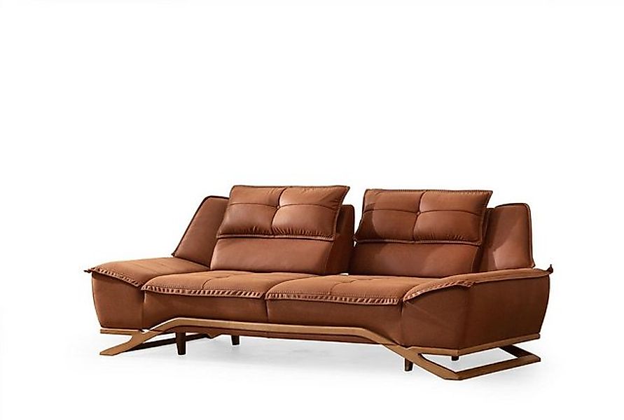 Xlmoebel Sofa Sofa-Set mit drei Sitzplätzen und einem Sessel, Stoffcouch, H günstig online kaufen