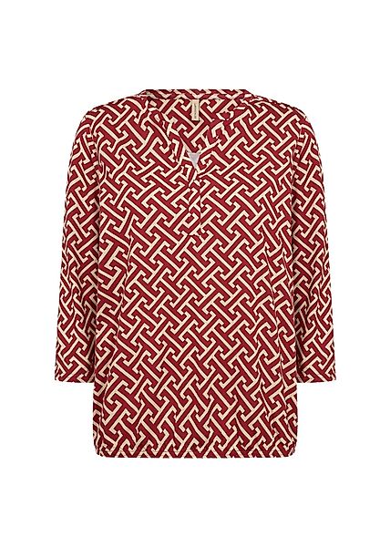 soyaconcept Langarmbluse SC-FELICITY (1-tlg) Gummizugsaum günstig online kaufen