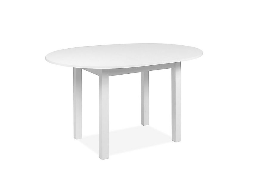 Finori Esstisch in weiß - 100x76x100cm (BxHxT) günstig online kaufen