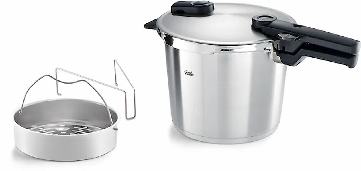 Fissler Schnellkochtopf »Vitaquick® Premium«, Edelstahl 18/10, (3 tlg., 1 S günstig online kaufen