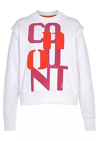 BOSS ORANGE Sweatshirt "C Esinea print", mit Rundhalsausschnitt günstig online kaufen