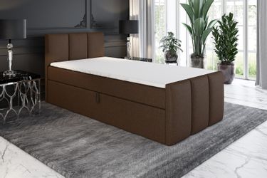 A&J MöbelLand GmbH Boxspringbett Einzelbett MOREN günstig online kaufen