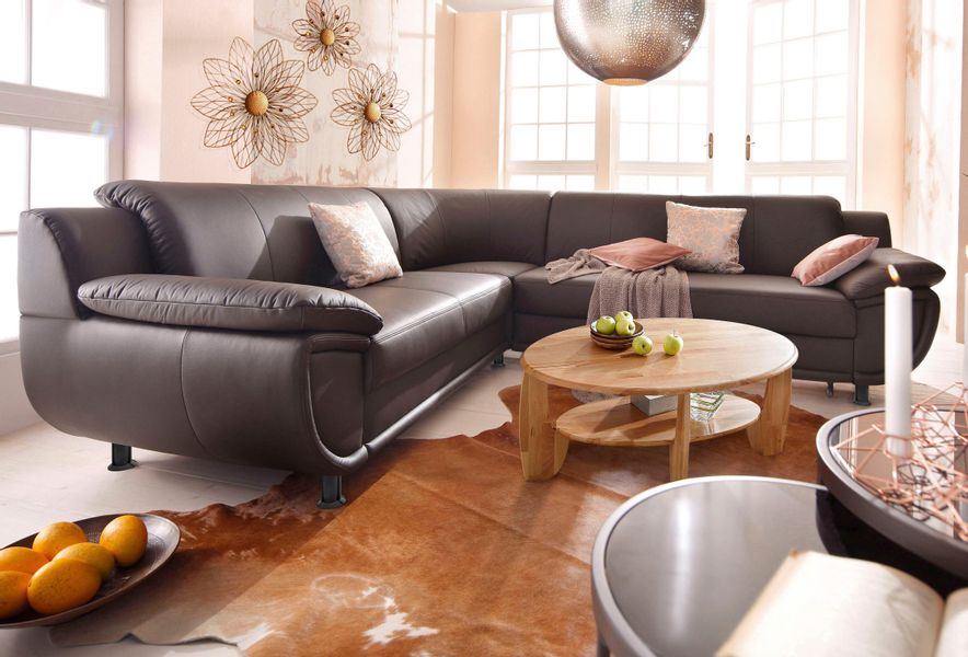 TRENDMANUFAKTUR Ecksofa Rondo wahlweise mit Schlaffunktion, günstig online kaufen