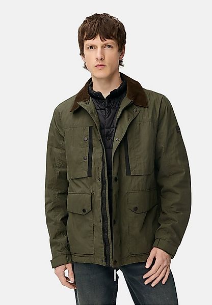 camel active Blouson und Fleece-Futter Langarm Hemdblusenkragen Markenlabel günstig online kaufen