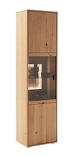 MCA furniture Vitrine Vitrine Freeport, Ast-/Balkeneiche, LED Beleuchtung günstig online kaufen