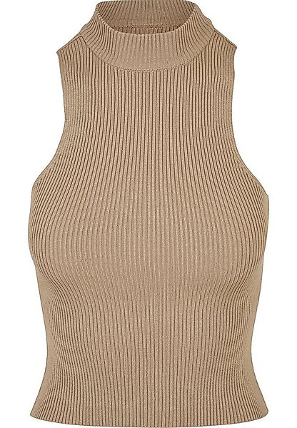 URBAN CLASSICS Tanktop Urban Classics Damen Ladies Short Rib Knit Turtlenec günstig online kaufen