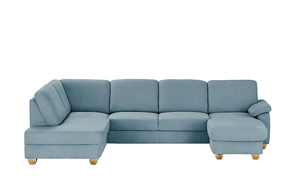 meinSofa Wohnlandschaft  Oliver-S - blau - 85 cm - Polstermöbel > Sofas > W günstig online kaufen