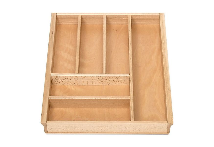 SO-TECH® Besteckeinsatz ORGA-BOX® III Buche für Korpusbreiten 500 - 1000 mm günstig online kaufen