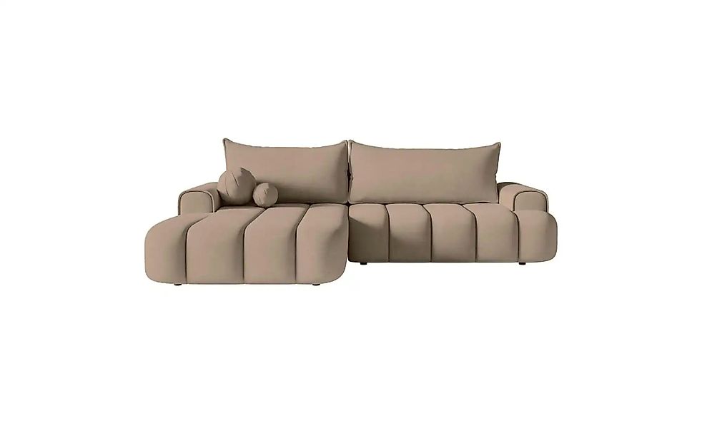 Selsey Ecksofa mit Schlaffunktion Dandelino ¦ beige ¦ Maße (cm): B: 275 H: günstig online kaufen
