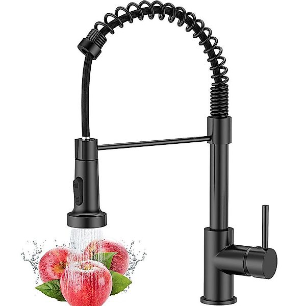 ZEUOPQ Spültischarmatur Wasserhahn Küche, Hoher Bogen günstig online kaufen