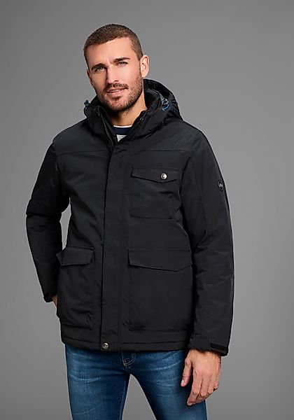 Polarino Funktionsjacke, mit Kapuze, Wassersäule 3000 mm, verschweißte Näht günstig online kaufen