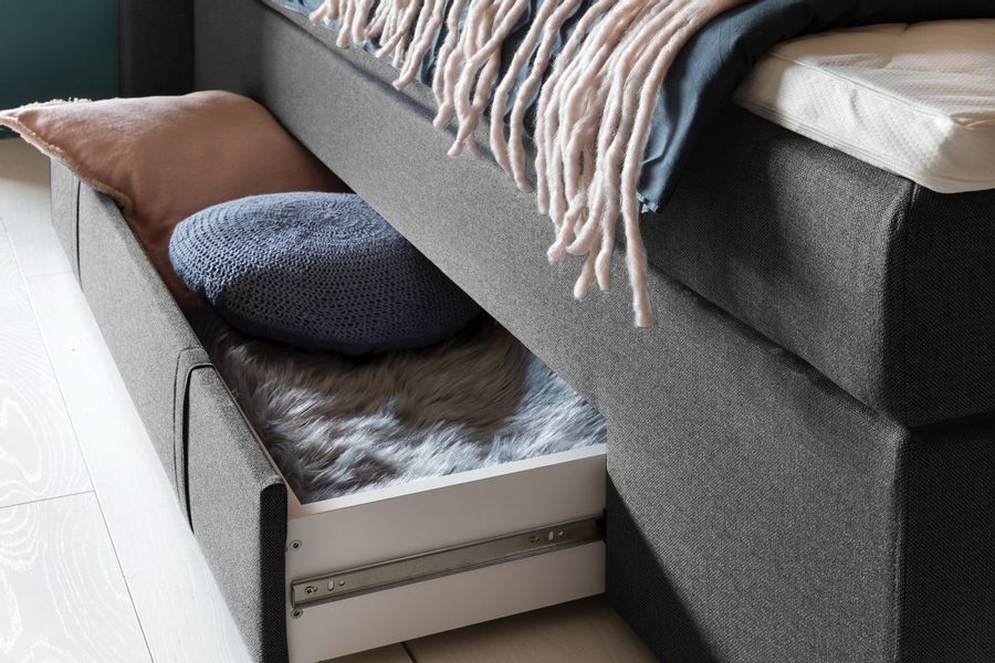 Möbelfreude Boxspringbett Boxspringbett Beatrice 200x200 cm günstig online kaufen